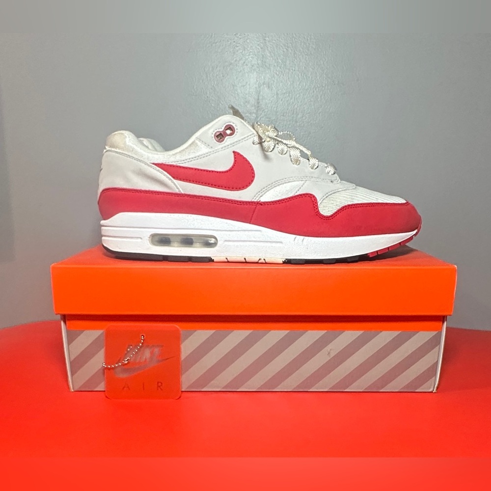 Size 11 - Nike Air Max 1 OG Anniversary 2017 Re-Release Red